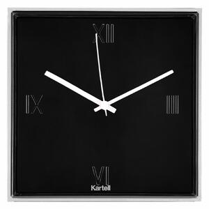 Kartell - Tic&Tac Wall Clock Black - Klockor - Philippe Starck - Svart