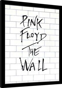 Inramad poster Pink Floyd - The Wall Album