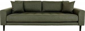 Lido 3-sits soffa - Olivgrön