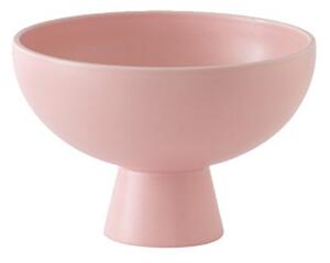 Raawii - Strøm Bowl / Small - Skål för servering - Coral Blush - Ø15 x H10 cm