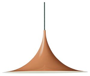 Gubi - Semi Pendant, Roasted Pumpkin Glossy Ø47 - Pendellampor - Bonderup & Thorup - Orange