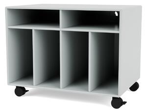 Montana - SPIN I Vinyl Storage, 05-CastorsCR70Black, 156 Oyster - TV-bänkar - Peter J. Lassen - Grå - MDF