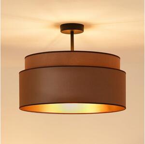 Brilagi - Ytmonterad ljuskrona OREGON VEGE 1xE27/15W/230V diameter 45 cm brun