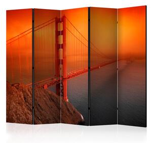 Rumsavdelare / Skärmvägg - Golden Gate Bridge II - 225x172