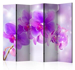 Rumsavdelare / Skärmvägg - Purple Orchids II - 225x172