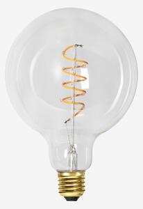 LED-lampa E27 G125 Decoled Spiral Clear 3-step memory