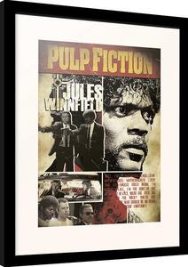 Inramad poster Pulp Fiction - Jules