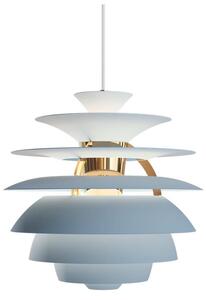 PH Snowball pendel E27 Brass/Dusty Blue