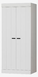 Garderob med två dörrar Connect vit [FSC]