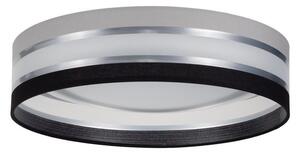LED Justerbar ljusstyrka taklampa SMART CORAL LED/24W/230V svart /grå + Fjärrkontroll