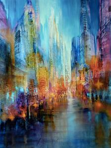 Illustration Big city, Annette Schmucker