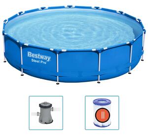 Bestway Pool med ram Steel Pro 396x84 cm