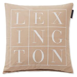 Lexington Logo Cotton Twill Prydnadskudde