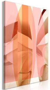 Canvas Tavla - Floral Kaleidoscope Vertical - 40x60
