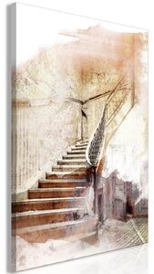 Canvas Tavla - Secret Stairs Vertical - 40x60