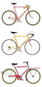 Illustration Vintage Bikes, Wyatt 9