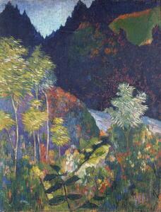 Bildreproduktion Landscape, Gauguin, Paul (1848-1903)