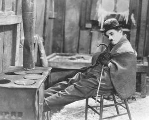 Konstfotografering Charlie Chaplin, (40 x 30 cm)