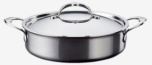 Hestan - Sauteuse med lock NanoBond Ø 26 cm, 3,3 liter - Krom - Grytor & kastruller - Från Homeroom