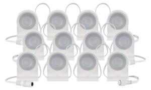 LED RGBIC+CCT Dekorativ slinga GoSmart 12xLED/7W/230V 255 cm Wi-Fi Tuya