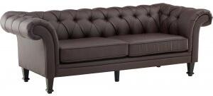 Ätran 3-sits soffa - Brun