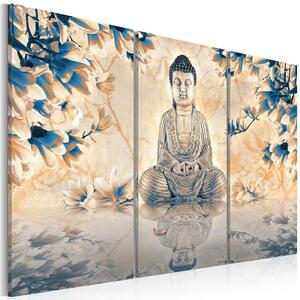 Canvas Tavla - Buddhistiska ritual - 60x40