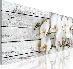 Canvas Tavla - White Dreams - 135x45