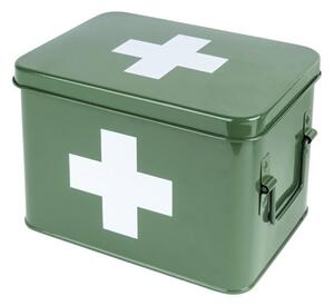 Första hjälpen-låda, grön, Medium