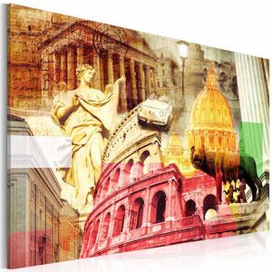 Canvas Tavla - Charming Rome - 60x40