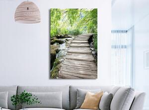 Canvas Tavla - Charming Path Vertical - 60x90