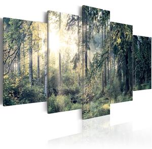 Canvas Tavla - Fairytale Landscape - 100x50