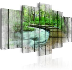 Canvas Tavla - Forest of Secrets - 100x50
