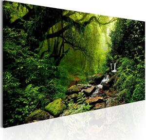 Canvas Tavla - The Fairytale Forest - 120x40