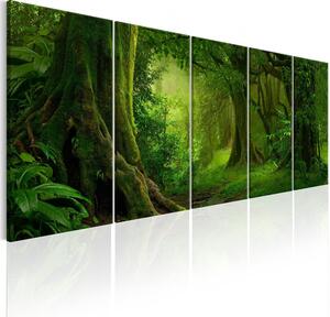 Canvas Tavla - Tropical Jungle - 200x80