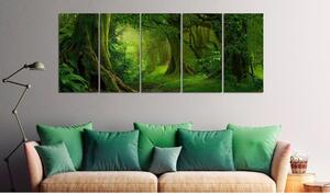 Canvas Tavla - Tropical Jungle - 225x90