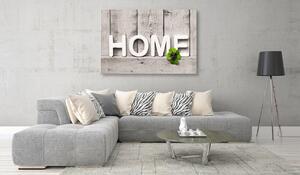 Canvas Tavla - Happy Home - 90x60
