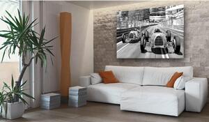 Canvas Tavla - Old Cars Racing - 60x40