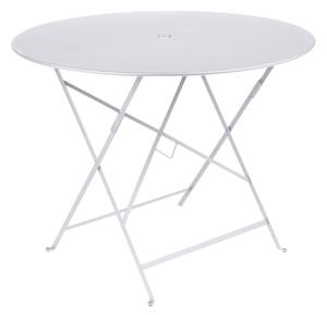 Fermob - Bistro Table Ø 96 cm, Cotton White - Balkong- och cafébord - Vit - Metall