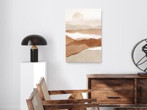 Canvas Tavla - Desert Lightness Vertical - 40x60