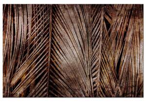 Canvas Tavla - Dark Palms Wide - 60x40