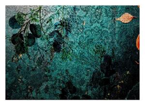 Självhäftande Fototapet - Emerald Garden - 98x70