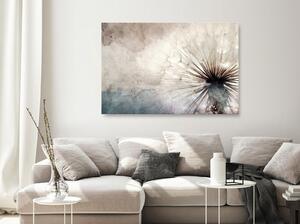 Canvas Tavla - Dandelions in the Clouds Wide - 120x80