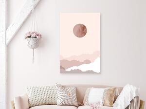 Canvas Tavla - Pastel Planet Vertical - 40x60