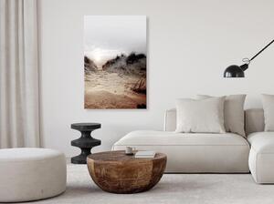 Canvas Tavla - Way Through the Dunes Vertical - 40x60