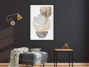 Inramad Poster / Tavla - Bowls Collection - 40x60 Guldram