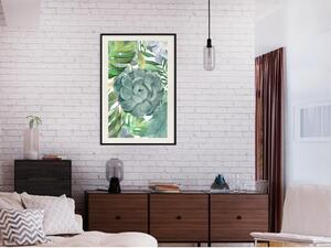 Inramad Poster / Tavla - So Green - 20x30 Guldram