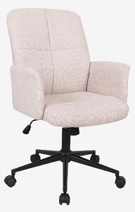 Nordic Furniture Group - Kontorsstol Carell - Beige - Skrivbordsstolar - Från Homeroom
