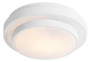 Utomhus taklampa svart vit 25 cm IP44 - Walden