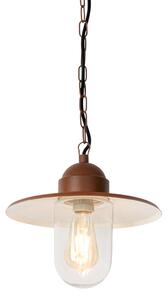 Modern utomhushängande lampa rostbrun IP44 - Kansas