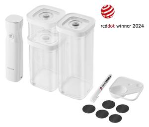 ZWILLING Fresh & Save CUBE CUBE Vakuum Startset, S / 6-st, transparent-vit